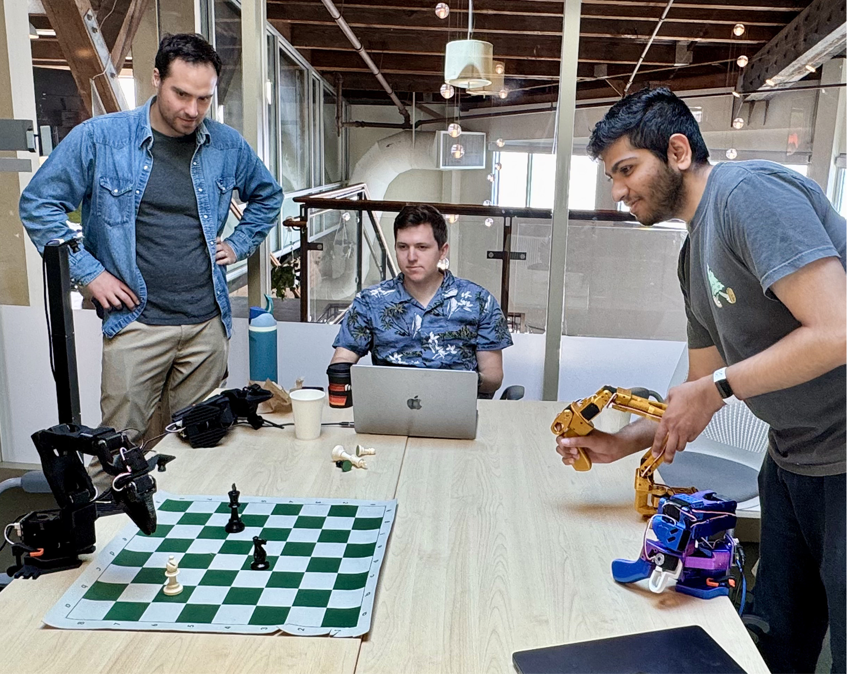 LeRobot hackathon at Roboto